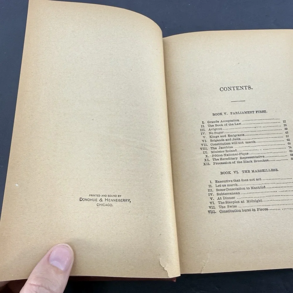 The French Revolution A History By Thomas Carlyle Volume 2